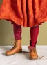 Stiefeletten aus Nappaleder (gebrannte siena 38)