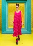 Jerseykleid „Sparkle“ aus Bio-Baumwolle (cerise S)