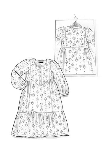 Kangasmekko ”Nepal” ekopuuvillaa - akaatinpunainen