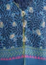 “Aurora” knit vest in organic and recycled cotton/wool (mild indigo M)