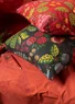 “Fruits” yard goods in organic cotton (dark ash grey One Size)