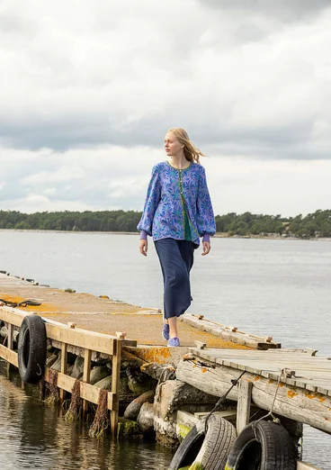 Strickjacke „Bohuslän“ aus Bio-/Recycling-Baumwolle - distel