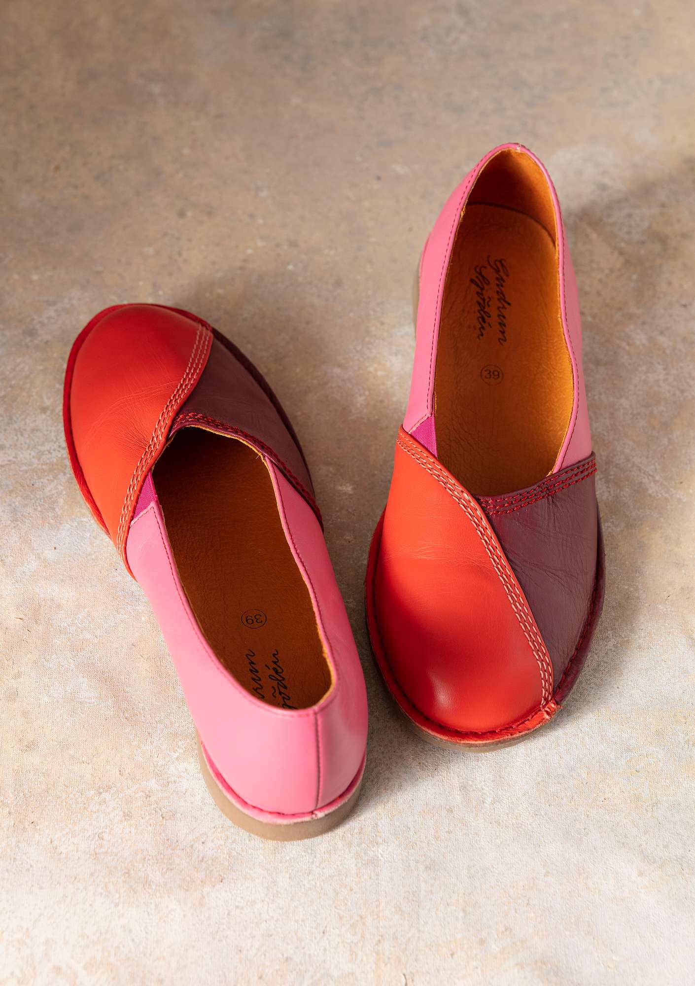 Nappa shoes bright red thumbnail