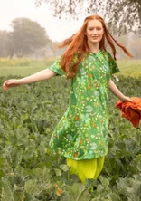 “Midsommernatt” organic cotton jersey dress - sjgrs