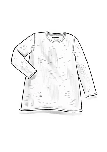 Pullover aus Recycling-Baumwolle - indigo