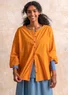 Blus "Evelyn" i ekologisk bomull (masala XL)