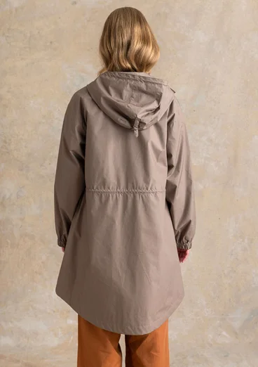Parka „Vendela“ aus Bio-Baumwollgewebe - hellkartoffel