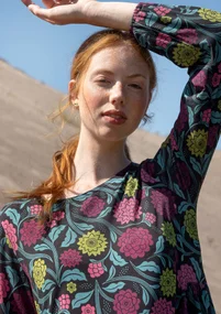 Robe "Pink Moon" en jersey de lyocell/élasthanne - noir