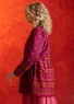 Blouse "Lalita" en coton biologique (pourpre S)