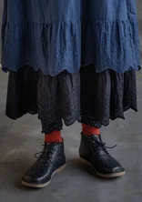 Bottines « Pepper » en cuir nappa - noir