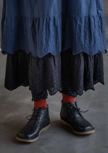Bottines « Pepper » en cuir nappa - noir