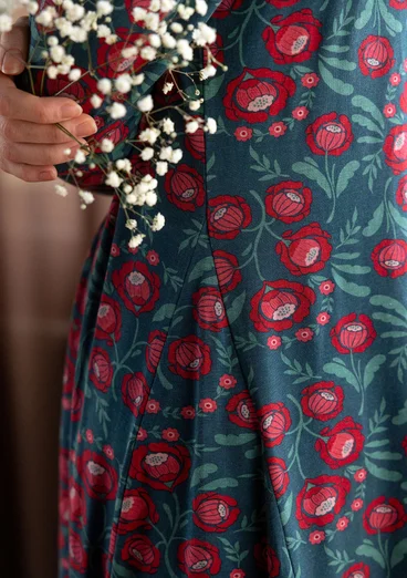 Jerseykleid „Dagny“ aus Lyocell/Elasthan - indigogrün