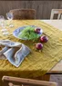 Washed linen tablecloth (brass One Size)