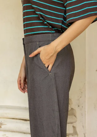 Webhose „Ines“ aus Bio-Baumwolle - grafit