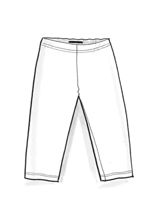 Caprileggingsit ”Ester” ekopuuvillaa/elastaania - musta
