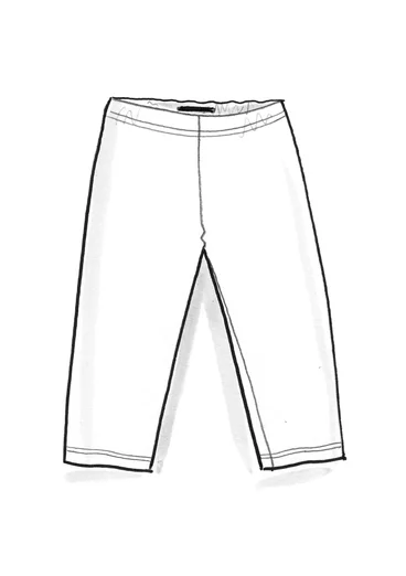 Caprileggingsit ”Ester” ekopuuvillaa/elastaania - musta