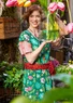 Kleid „Peony“ aus Öko-Baumwolle/Modal (dunkelsmaragd M)