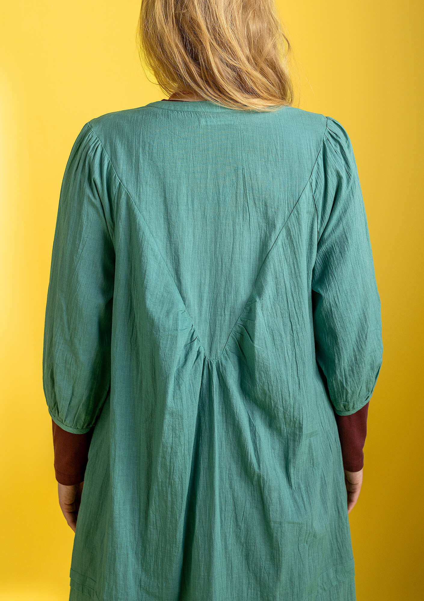 120 lino shirt dress Linen Shirt Dress SAFARI SOFT FADE / L/46 main image 0