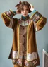 “Mei Lan” jacket in a viscose/cotton/linen blend (brass S)