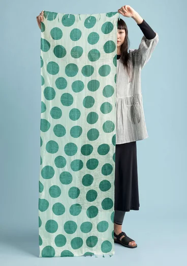 “Grace” linen shawl - teal