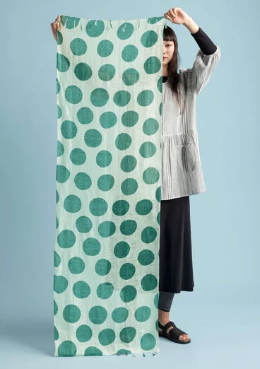 “Grace” linen shawl - teal