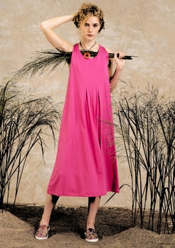 Enfärgad klänning hibiscus