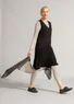 Strickkleid „Raya“ aus Bio-Baumwolle (schwarz L)