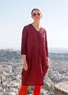 Kleid „Pinje“ aus Öko-Baumwolle (granatapfel S)