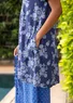 Robe "Rema" en jersey de coton biologique (lupin L)