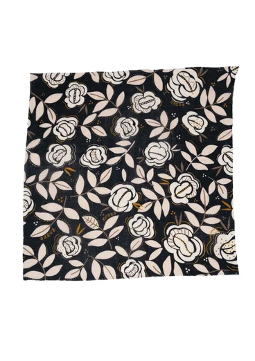 Kjole med V-utringning - black/rose