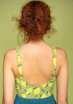“Luisa” polyamide /elastane swimsuit - cicada