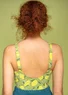 “Luisa” polyamide /elastane swimsuit (cicada L)