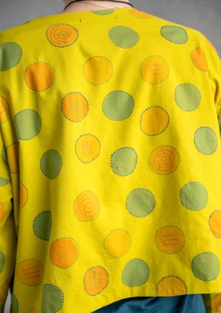“Calcutta” organic cotton jacket - dijon