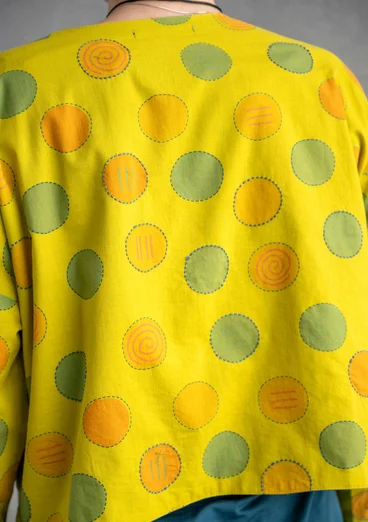 “Calcutta” organic cotton jacket - dijon