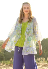 “Cumulus” woven kimono in cotton - frgtmigej