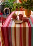 “Bolster” tablecloth in organic cotton (tomato One Size)