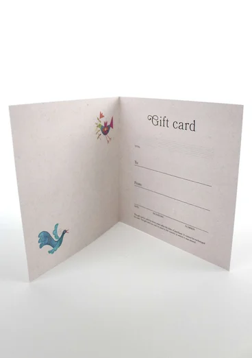 Geschenkgutscheine sind das perfekte Geschenk! - Wert 50 EUR / CHF