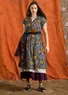 Kleid „Makutsi“ aus Öko-Baumwollgewebe (schwarz L)