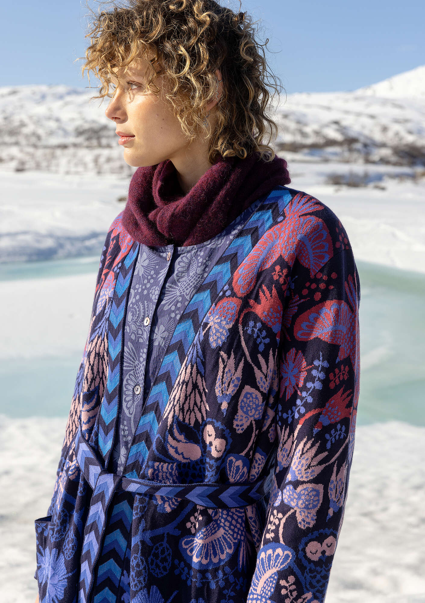 Gilet de signalisation bleu Responsable des Evaluations Terrain