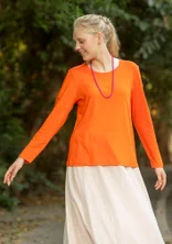 Solid-colored top in organic cotton/modal - nectar