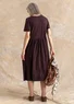 Jerseykleid „Himla“ aus Bio-Baumwolle (dunkelaubergine S)