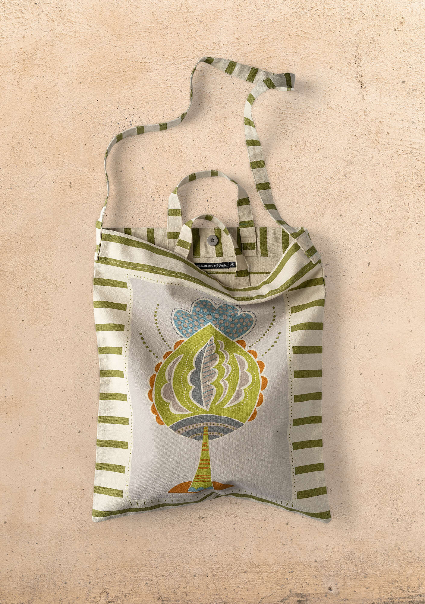 “Artemis” organic cotton bag avocado thumbnail