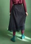 Jupon  Luna  en coton biologique tissé noir/motif thumbnail