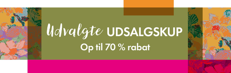 Udvalgte udsalgskup – op til 70 %
