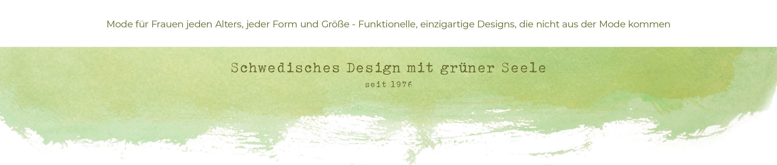 Schwedisches Design mit grüner Seele seit 1976