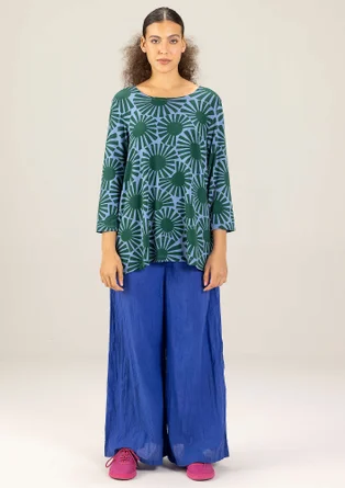 Top "Taiyoko" en lyocell/élasthanne - vert forêt humide