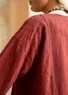 “Andante” indoor jacket in linen (red curry M)