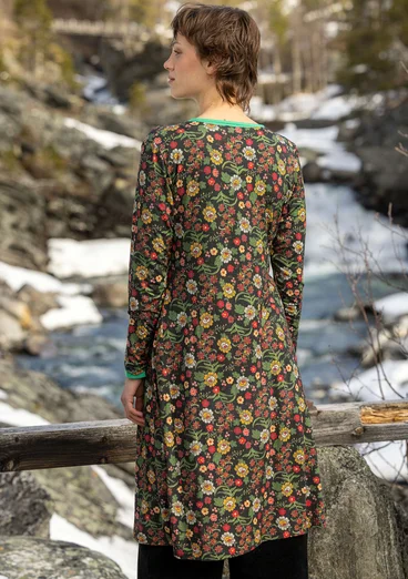 Jerseykjole "Rosebay" i lyocell/elastan - sort