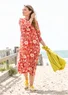 Jerseykleid „Protea“ aus Lyocell/Elasthan (ziegel L)