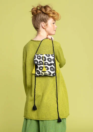 “Billie” organic cotton shoulder bag - ecru
